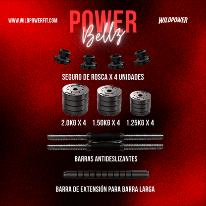 PowerBellz – Fuerza Total en un Solo Set